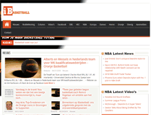 Tablet Screenshot of ibasketball.nl